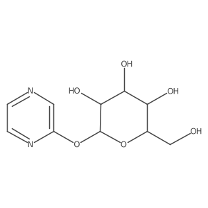 Pyrazine, (I(2)-D-glucopyranosyloxy)-结构式