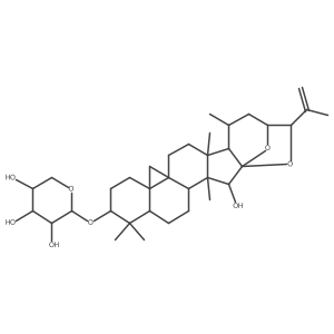 25-ANHYDROCIMIGENOL 3-O-alpha-L-ARABINOSIDE结构式