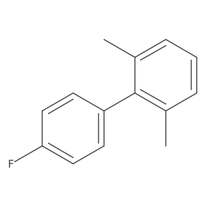 4'-Fluoro-2,6-dimethyl-1,1'-biphenyl结构式