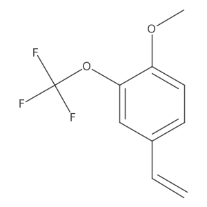 1-Methoxy-2-(trifluoromethoxy)4-vinylbenzene结构式