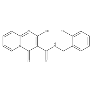 N-(2-chlorobenzyl)-2-hydroxy-4-oxo-4H-pyrido[1,2-a]pyrimidine-3-carboxamide结构式