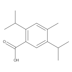 2,5-Diisopropyl-4-methylbenzoic acid Structure