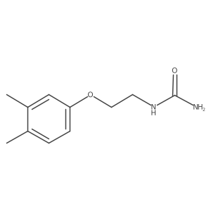 1-(2-(3,4-Dimethylphenoxy)ethyl)urea Structure