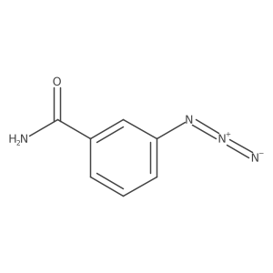 3-Azidobenzamide结构式