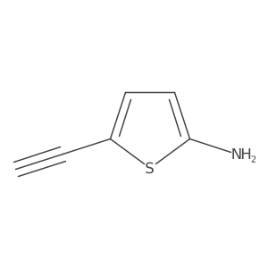 5-Ethynylthiophen-2-amine结构式