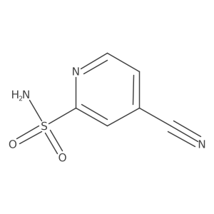 4-Cyanopyridine-2-sulfonamide结构式