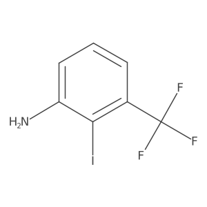 2-Iodo-3-(trifluoromethyl)aniline Structure