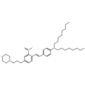 Benzenamine, 4-[2-[2-nitro-4-[3-(1-piperazinyl)propyl]phenyl]diazenyl]-N,N-dioctyl-结构式