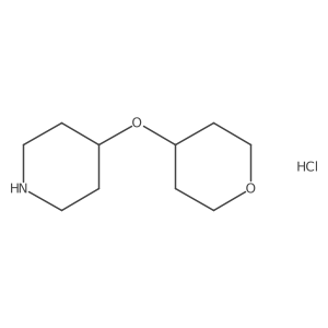 4-(Oxan-4-yloxy)piperidine hydrochloride Structure