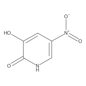 3-Hydroxy-5-nitropyridin-2(1H)-one结构式