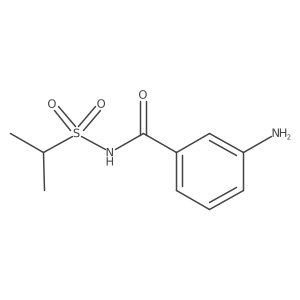 3-Amino-N-(isopropylsulfonyl)benzamide结构式