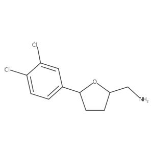 5-(3,4-Dichlorophenyl)tetrahydro-2-furanmethanamine Structure