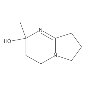 2,3,4,6,7,8-Hexahydro-2-methylpyrrolo[1,2-a]pyrimidin-2-ol结构式