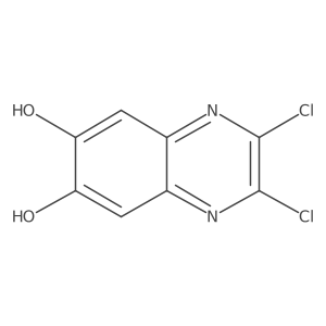 2,3-Dichloroquinoxaline-6,7-diol Structure