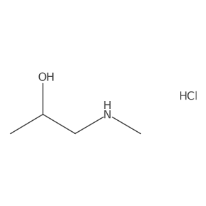 (2S)-1-(methylamino)propan-2-ol hydrochloride结构式