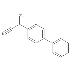 N#CC(N)c1ccc(-c2ccccc2)cc1结构式