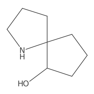 (5R)-1-azaspiro[4.4]nonan-6-ol结构式