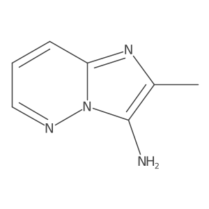 2-Methylimidazo[1,2-b]pyridazin-3-amine结构式