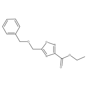 Ethyl 5-[(benzyloxy)methyl]-1,2,4-oxadiazole-3-carboxylate Structure