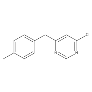 4-Chloro-6-(4-methylbenzyl)pyrimidine Structure