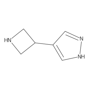 4-(azetidin-3-yl)-1H-pyrazole Structure