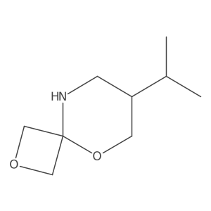 7-(Propan-2-yl)-2,5-dioxa-9-azaspiro[3.5]nonane Structure