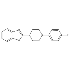 2-[4-(4-Fluorophenyl)piperazin-1-yl]-1,3-benzoxazole Structure
