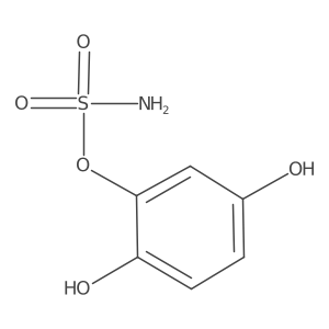 2,5-Dihydroxyphenyl sulfamate结构式