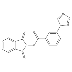 1,3-dioxo-2,3-dihydro-1H-isoindol-2-yl 3-(1H-1,2,3,4-tetrazol-1-yl)benzoate Structure