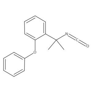 1-(2-Isocyanatopropan-2-yl)-2-phenoxybenzene Structure