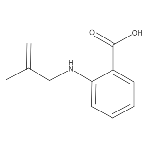 2-(2-Methylprop-2-enylamino)benzoic acid结构式