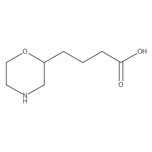4-(Morpholin-2-yl)butanoic acid结构式