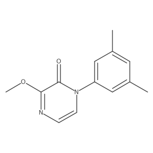 1-(3,5-Dimethylphenyl)-3-methoxy-1,2-dihydropyrazin-2-one Structure