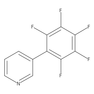 3-(Perfluorophenyl)pyridine结构式