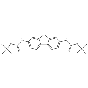2,7-di(Boc-amino)fluorene Structure