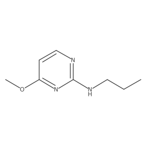 4-methoxy-N-propylpyrimidin-2-amine Structure