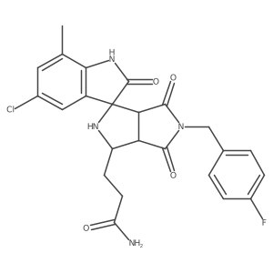 C24H22ClFN4O4 Structure