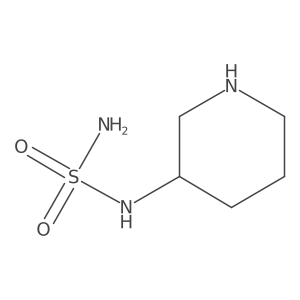 N-3-Piperidinylsulfamide结构式