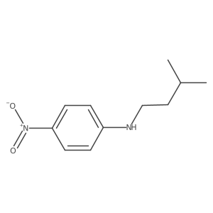 N-(3-methylbutyl)-4-nitroaniline Structure