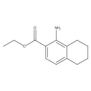 Ethyl 1-amino-5,6,7,8-tetrahydronaphthalene-2-carboxylate Structure