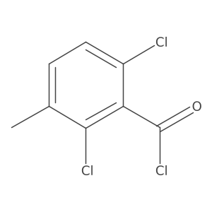 2,6-dichloro-3-methyl-benzoyl chloride Structure