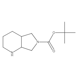 (4aS,7aS)-tert-butyl hexahydro-1H-pyrrolo[3,4-b]pyridine-6(2H)-carboxylate Structure