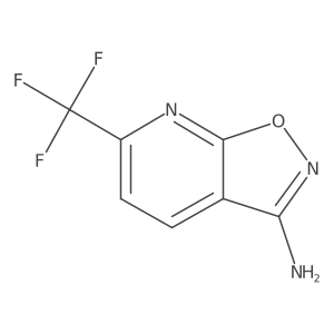 6-(Trifluoromethyl)isoxazolo[5,4-b]pyridin-3-amine Structure