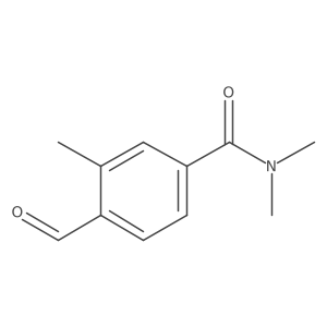 4-Formyl-3,N,N-trimethylbenzamide结构式