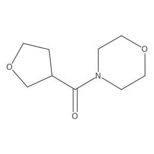 Morpholino(tetrahydrofuran-3-yl)methanone结构式