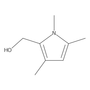 (1,3,5-Trimethyl-1H-pyrrol-2-YL)methanol结构式