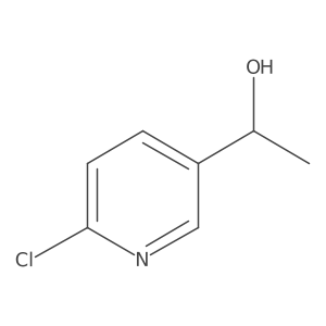 (1R)-1-(6-chloropyridin-3-yl)ethan-1-ol Structure