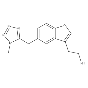 Benzo[b]thiophene-3-ethanamine,5-[(1-methyl-1h-tetrazol-5-yl)methyl]- Structure