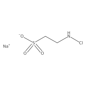 N-chlorotaurine sodium salt Structure