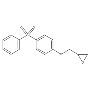 2-{[4-(Benzenesulfonyl)phenoxy]methyl}oxirane结构式